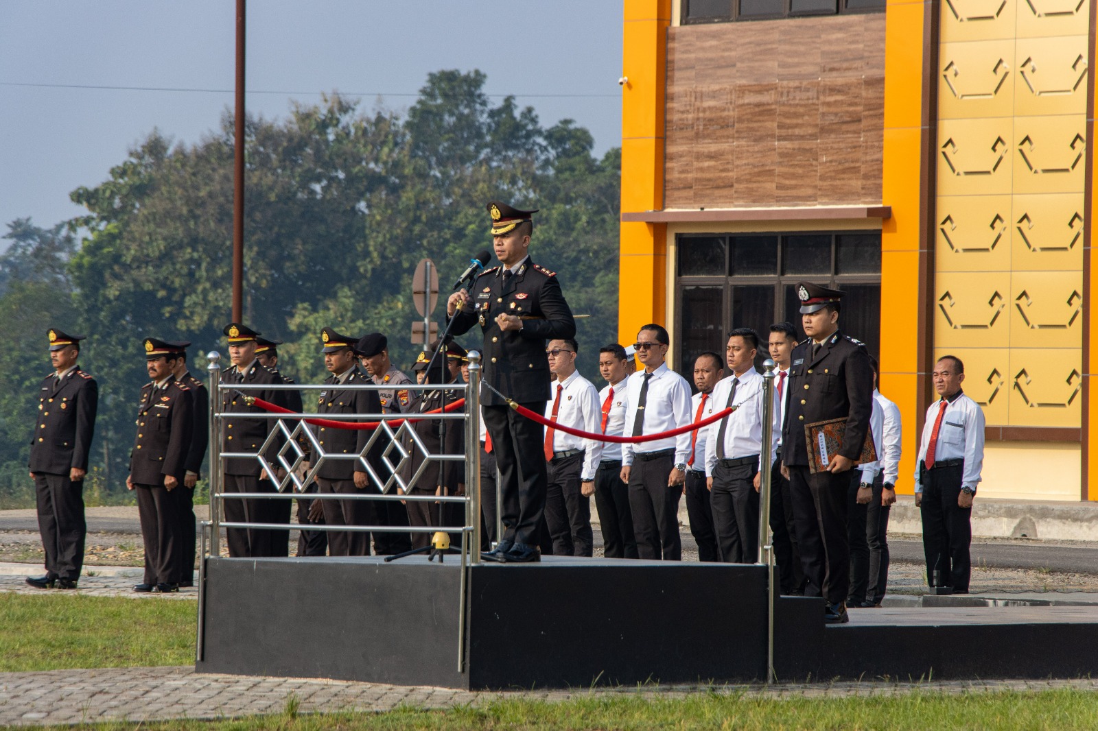 Polres Pringsewu Gelar Upacara Peringatan Hari Kebangkitan Nasional ke-116