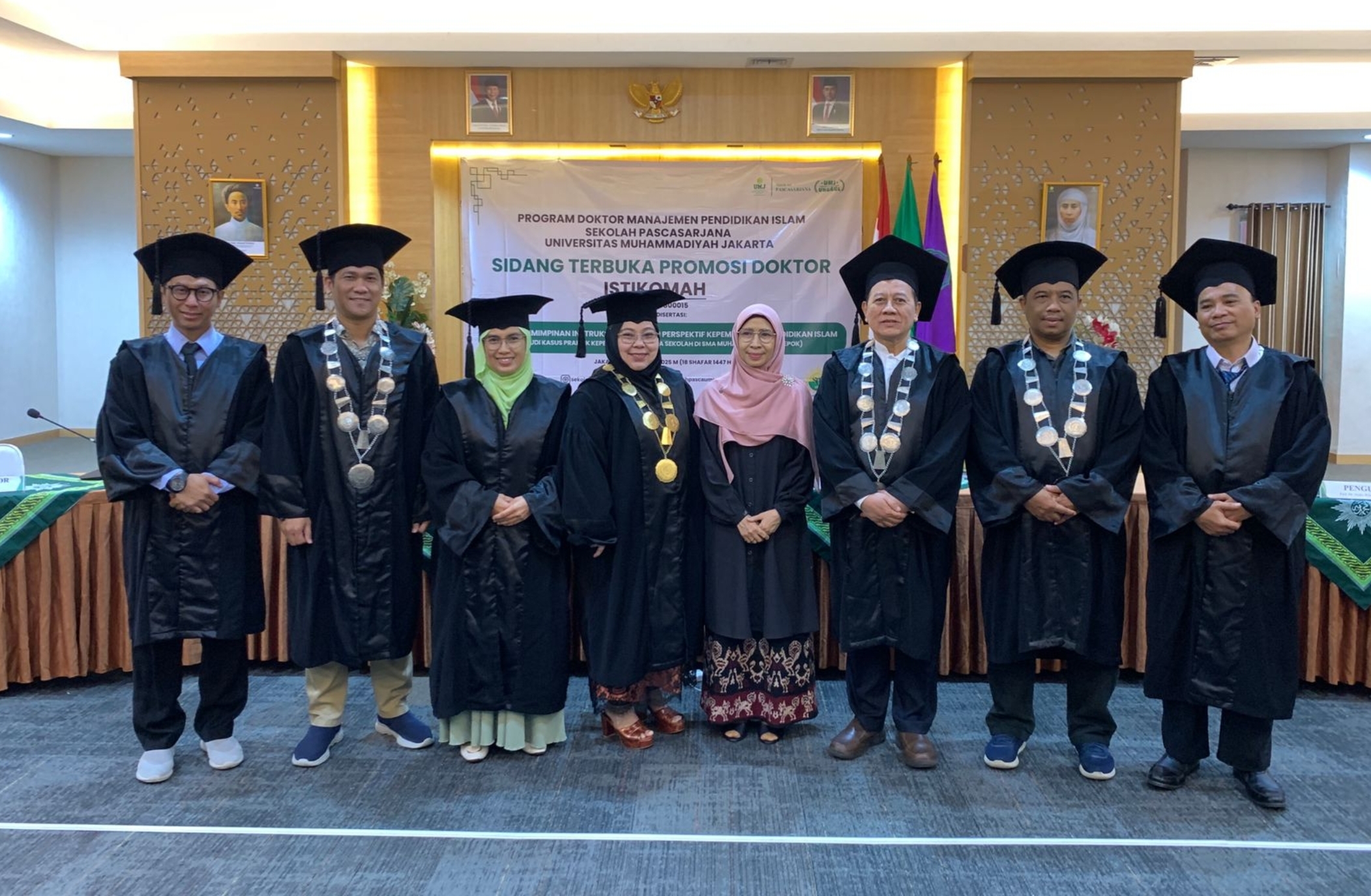 WR IV UM Metro Jadi Penguji Tamu Promosi Doktor di UMJ