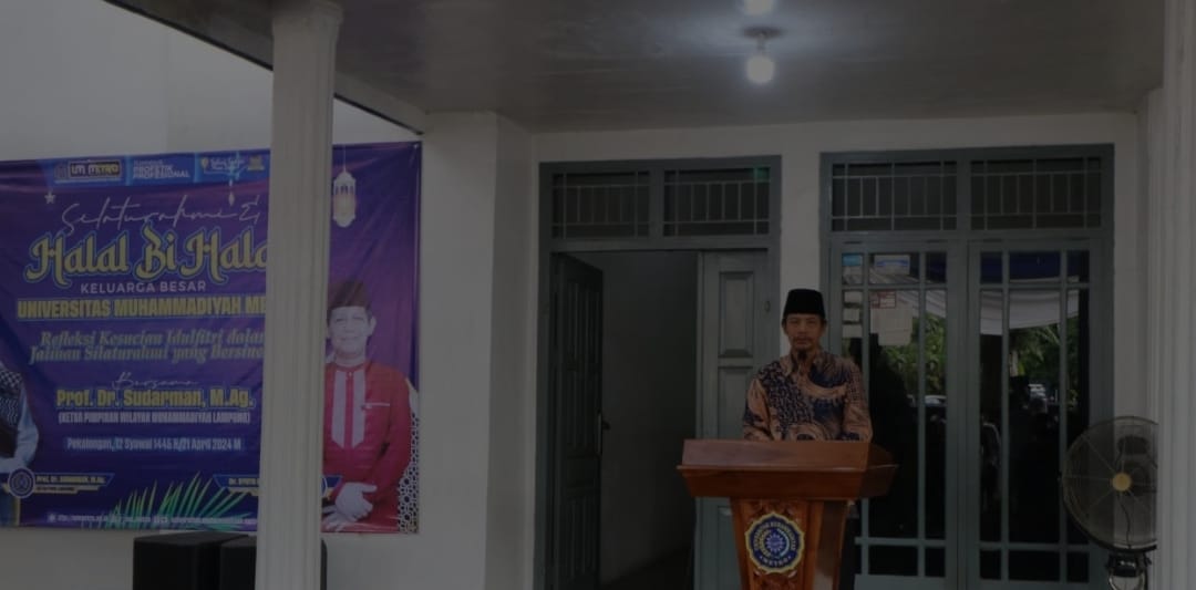 Ketua PWM Lampung Beri Nasihat Kepada Keluarga Besar UM Metro