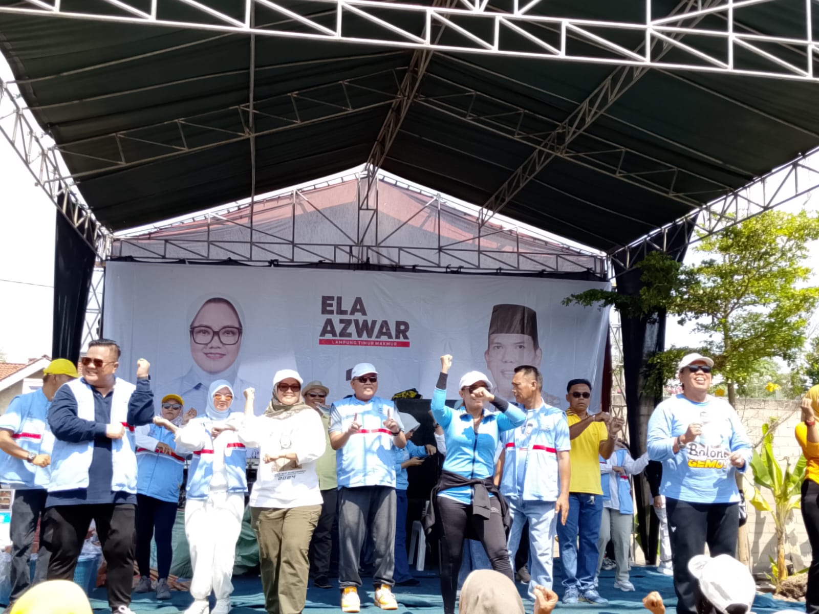 Sapa Warga Labuhan Maringgai, Ela-Azwar Hadi Janji Akan Bawa Perubahan Untuk Masyarakat Lampung Timur 