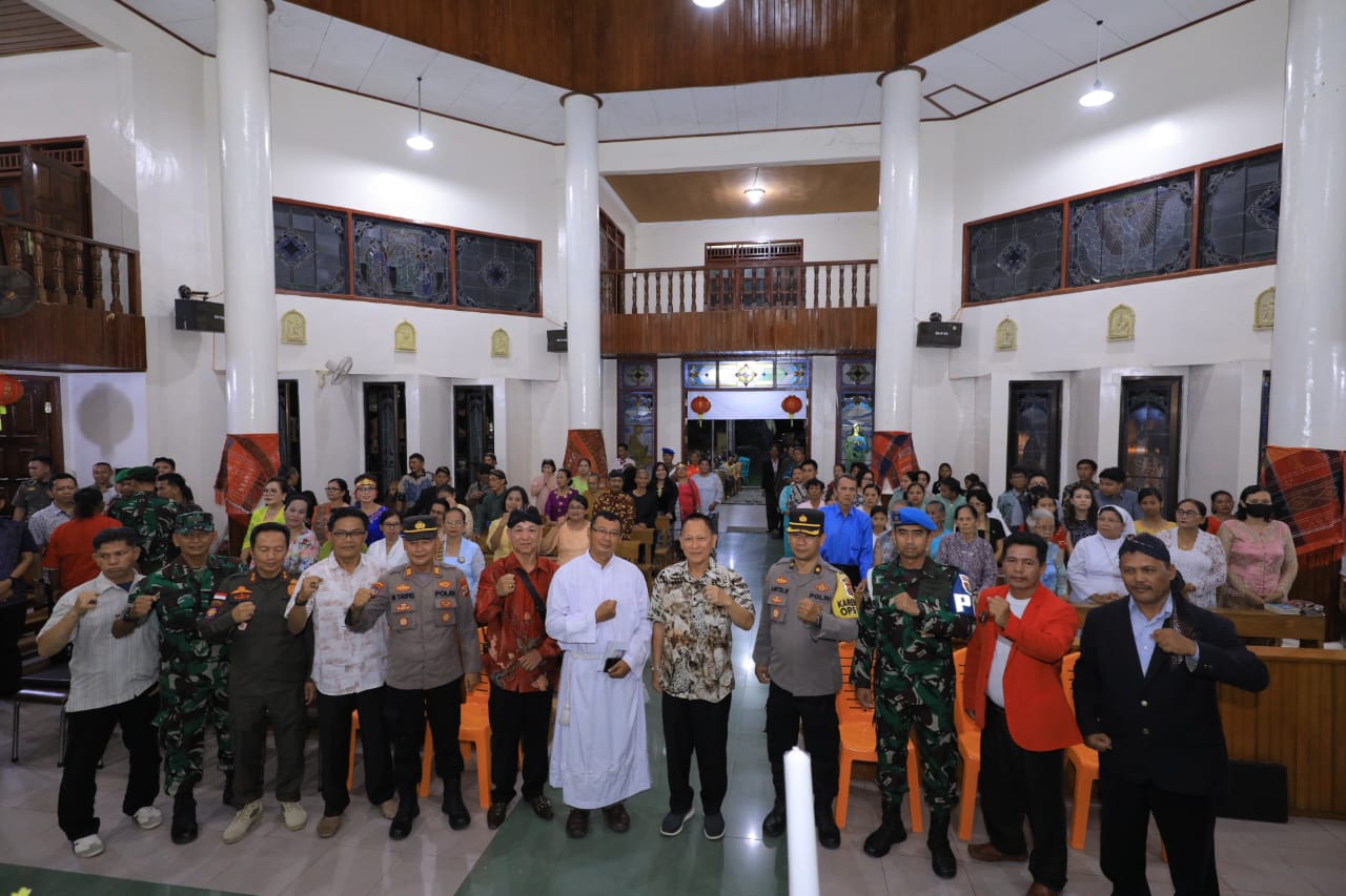 Pj Bupati Tuba Monitoring Situasi Natal dan Tahun Baru 2024