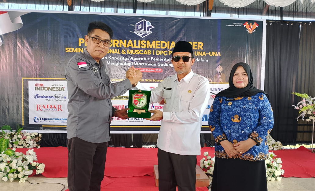 Bupati Touna Hadiri Muscab I PJS, Dukung UKW Digelar di Pulau Wisata Togian