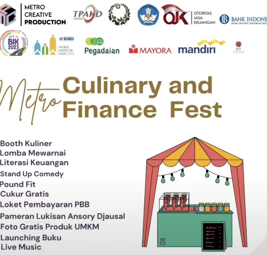 Segera Hadir Metro Culinary and Finance Fest 2023, ini Jadwalnya! 