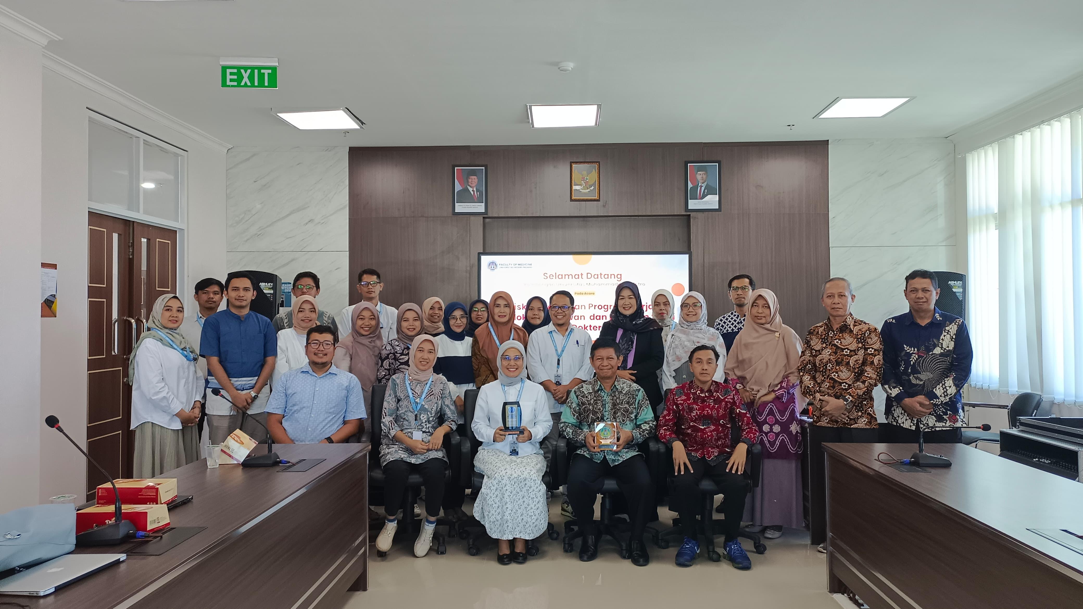Rektor UM Metro Kunjungi FK Universitas Negeri Padang, Bahas Pendirian Program Kedokteran Hewan