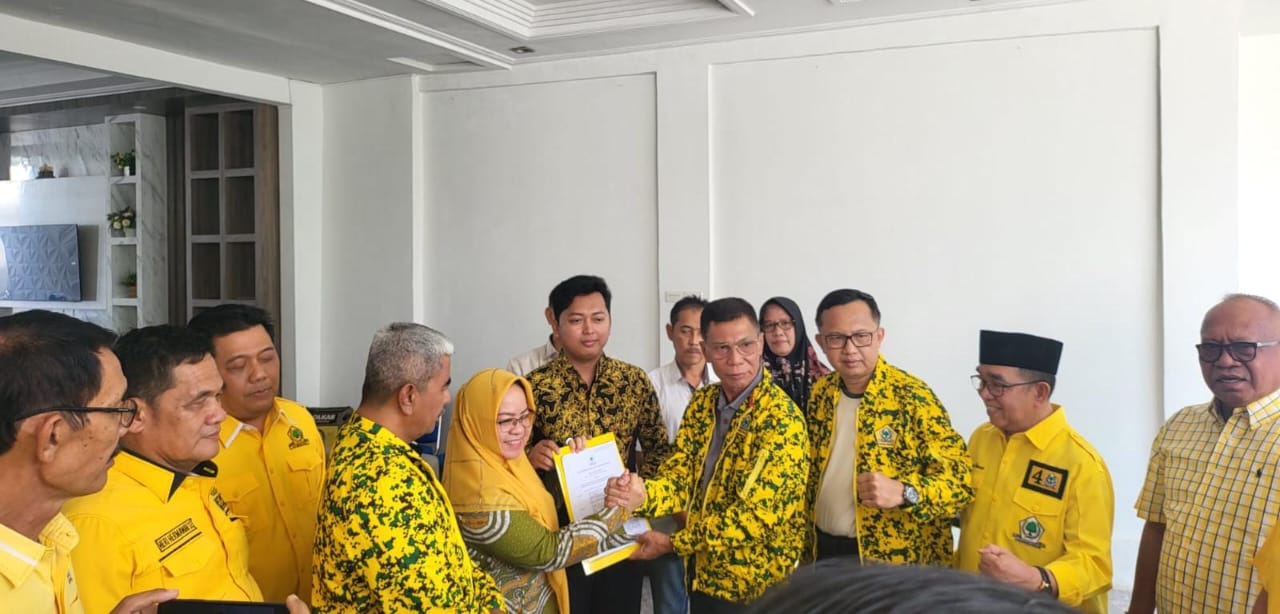 Golkar Resmi Usung Elfianah - Yugi Maju Pilkada Mesuji