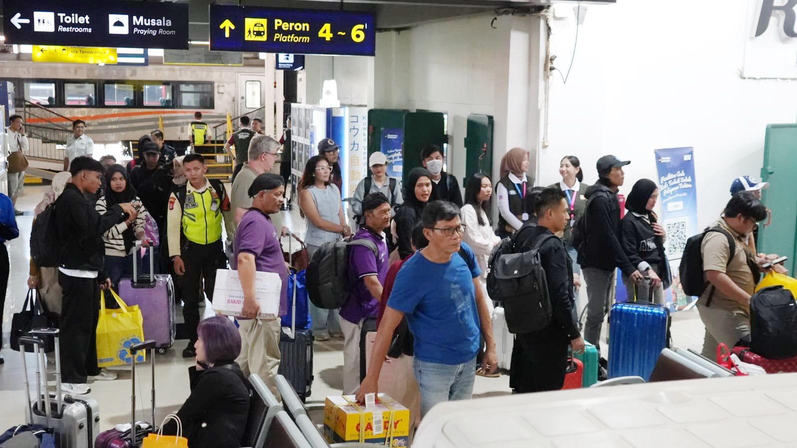 H+7 Lebaran Daop 6 Yogyakarta: 64.961 Penumpang KA Tercatat, Arus Balik Masih Tinggi