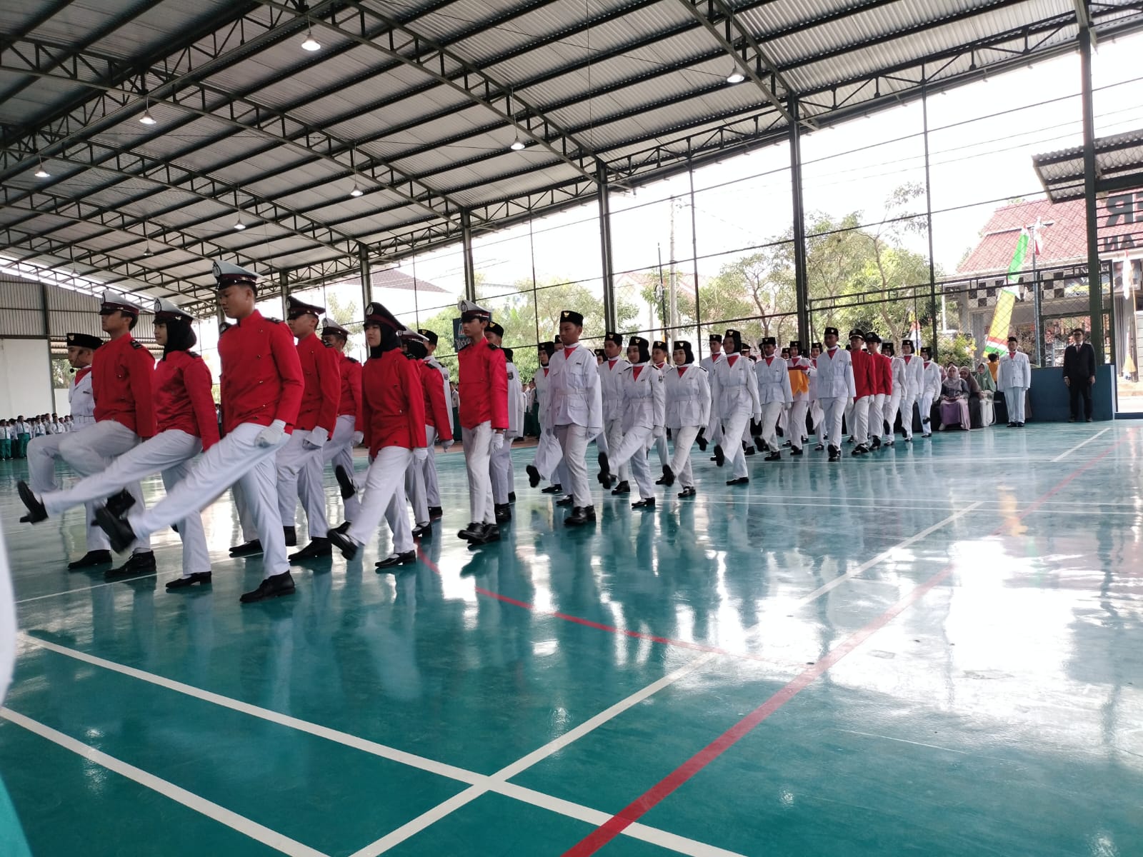 Paskibraka Putri SMP Muhammadiyah Ahmad Dahlan Semua Pakai Jilbab