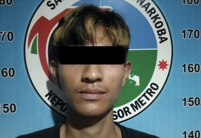 Diduga Edarkan Narkotika, Pemuda Asal Metro Utara Dibekuk Polisi 