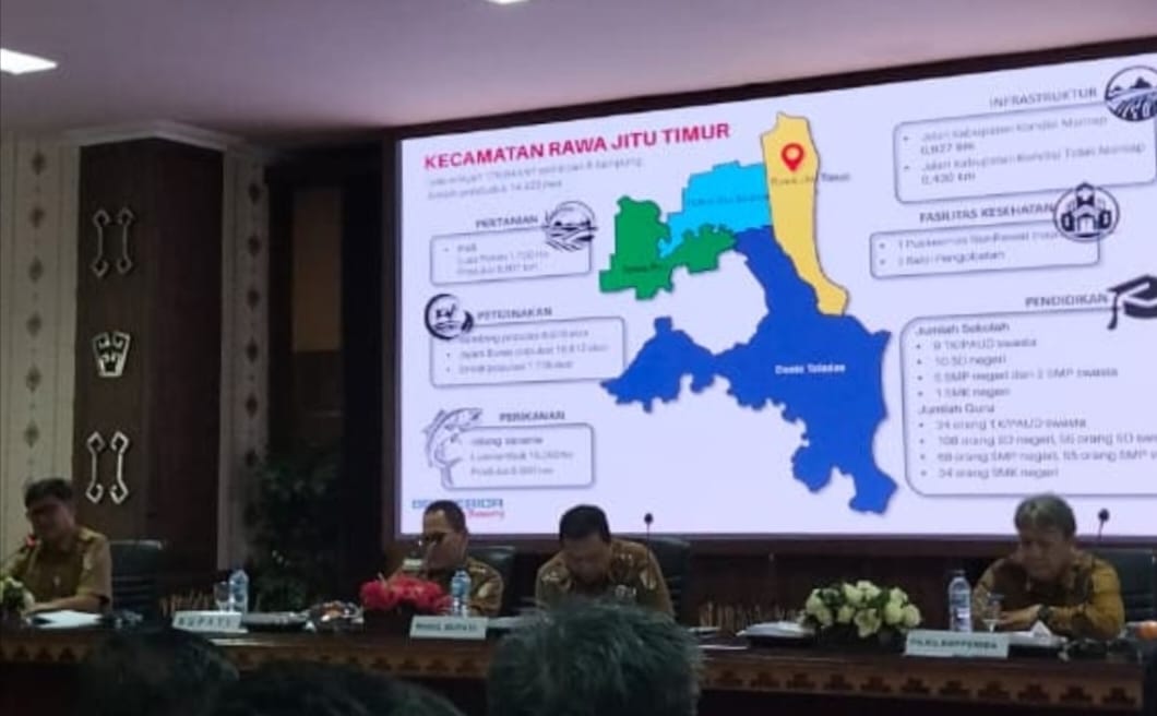 Bupati Tuba Qudrotul Ikhwan Hadiri Kegiatan Ekspose Akhir Tahun 2025