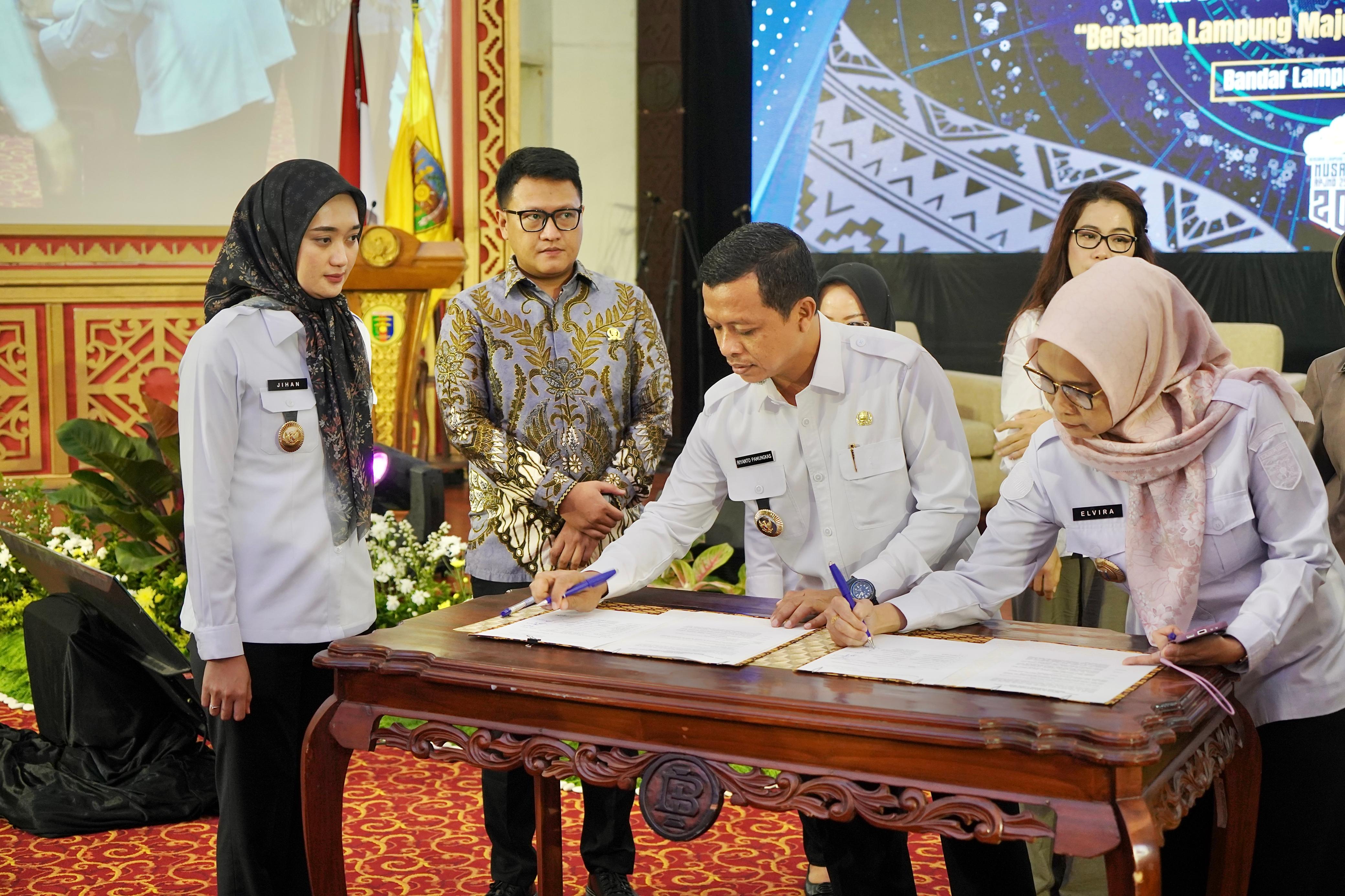 Bupati Pringsewu Hadiri Musrenbang Provinsi Lampung 2025