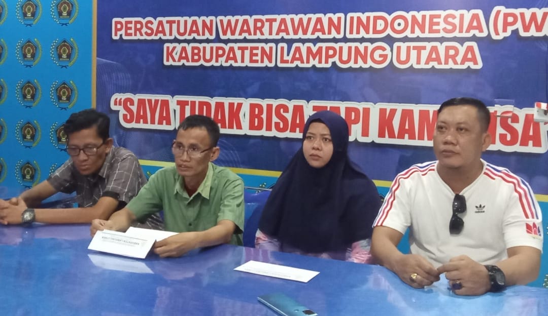 Akan Gelar Aksi Di Kejaksaan, Forum Honorer Daerah Geruduk Kantor PWI Lampura