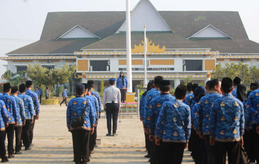 Pemkab Pringsewu Gelar Upacara Peringatan Hari Perhubungan Nasional 2026
