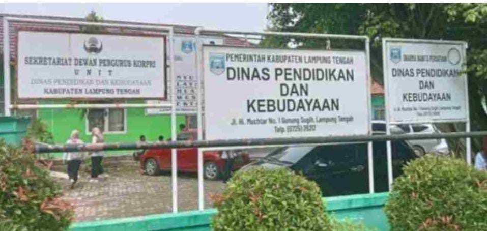 Disdikbud Lamteng Diduga Terima Setoran Proyek Pengadaan Mebeler Rp7,2 Miliar