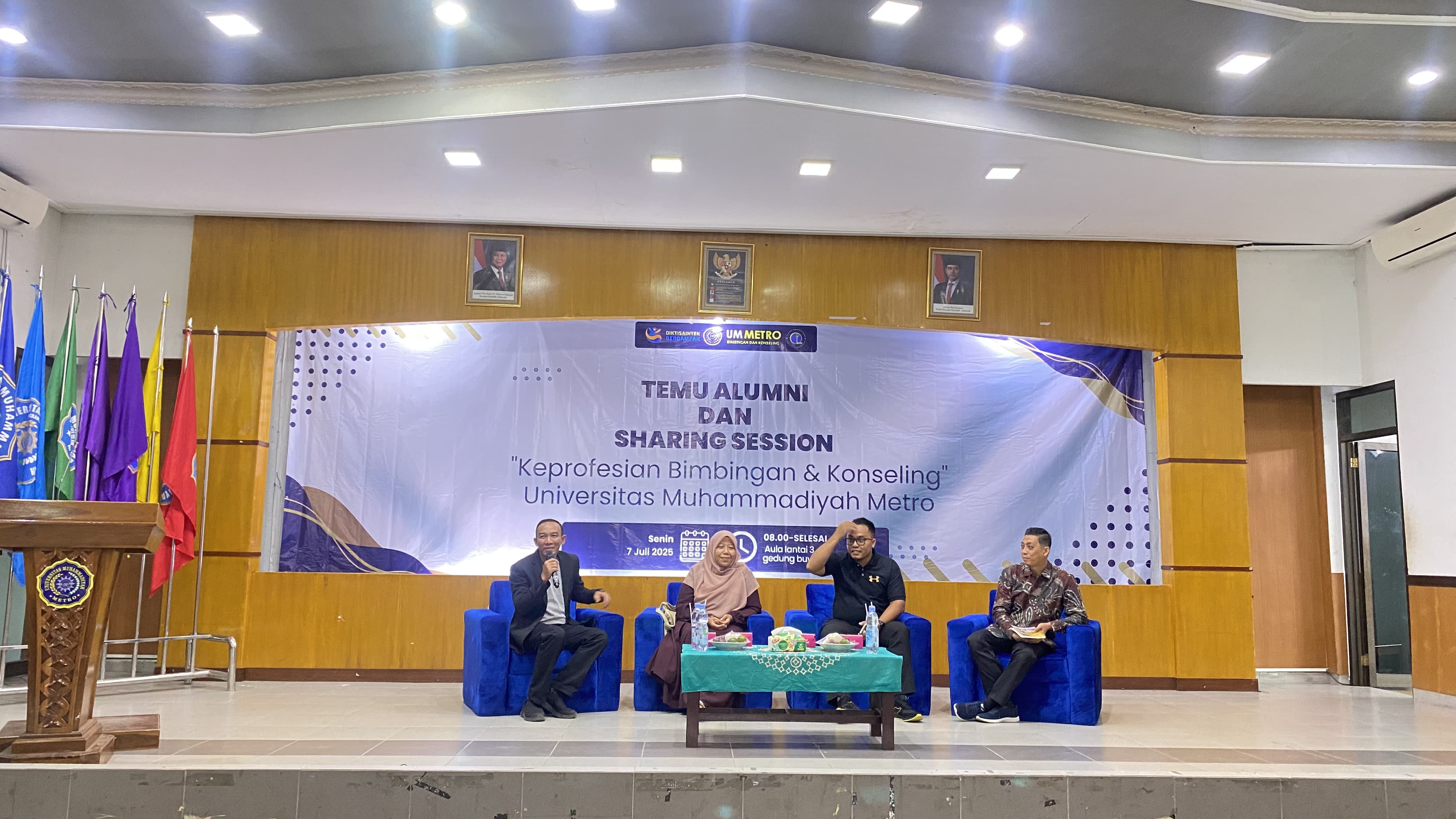 Program Studi Bimbingan dan Konseling Adakan Temu Alumni dan Sharing Session Keprofesian