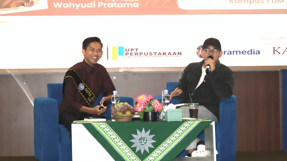 Lawan Bullying, Perpustakaan UM Metro Gelar Bedah Buku 'Bisikan Daun Jatuh'