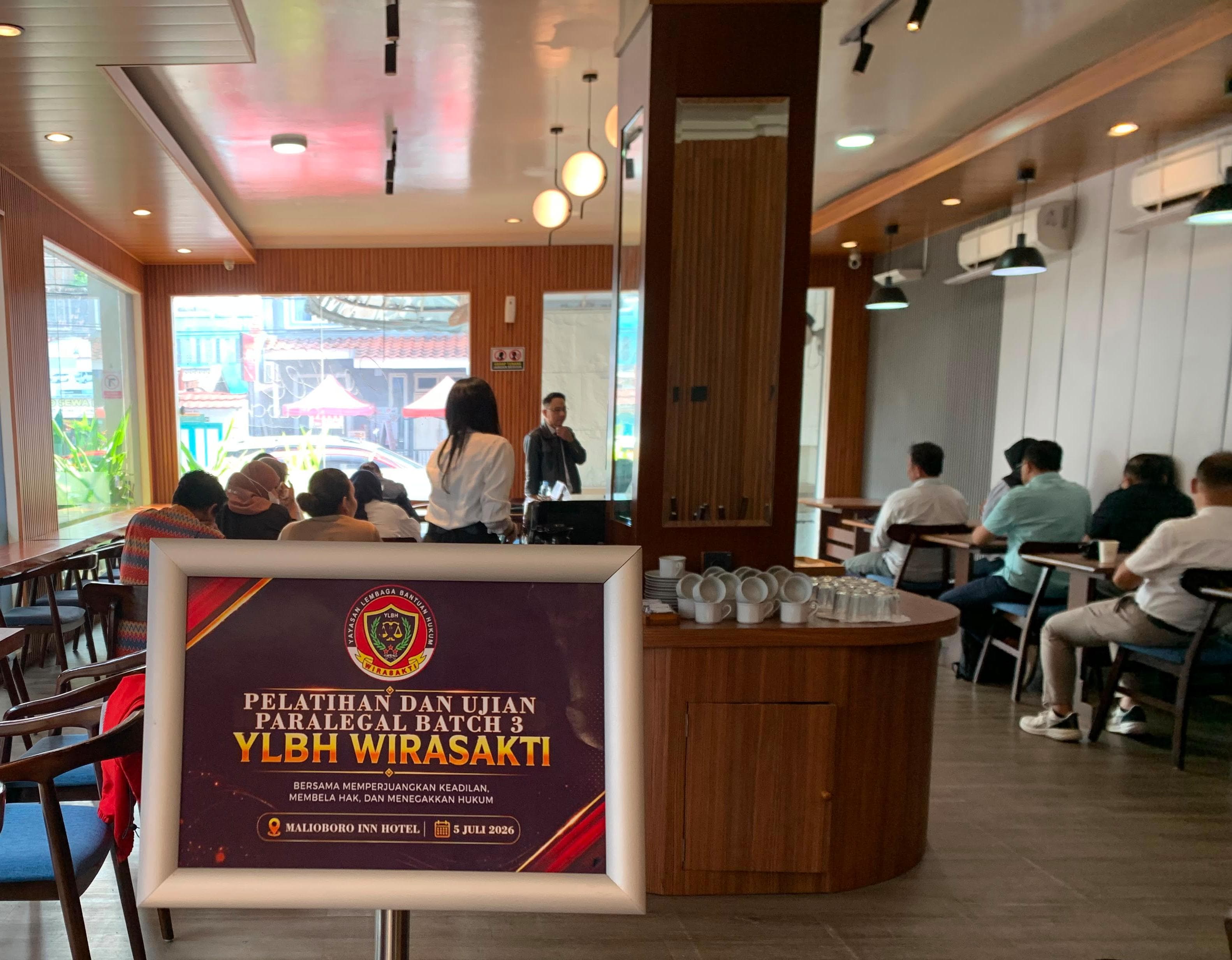 YLBH WIRASAKTI Perkuat Pelayanan Hukum Lewat Pelatihan Paralegal Batch 3