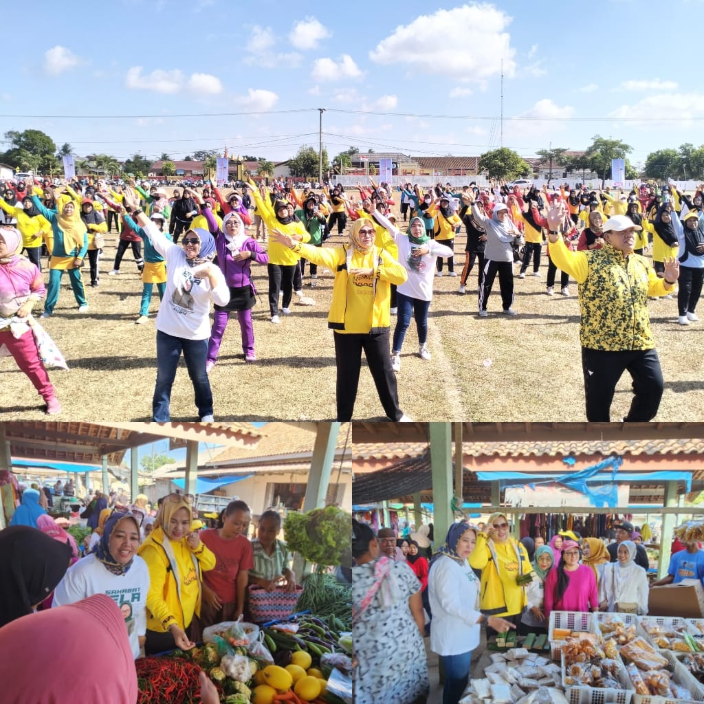 Sapa Masyarakat Bumi Agung, Ela - Azwar Himbau Masyarakat Jangan Mudah Terprovokasi