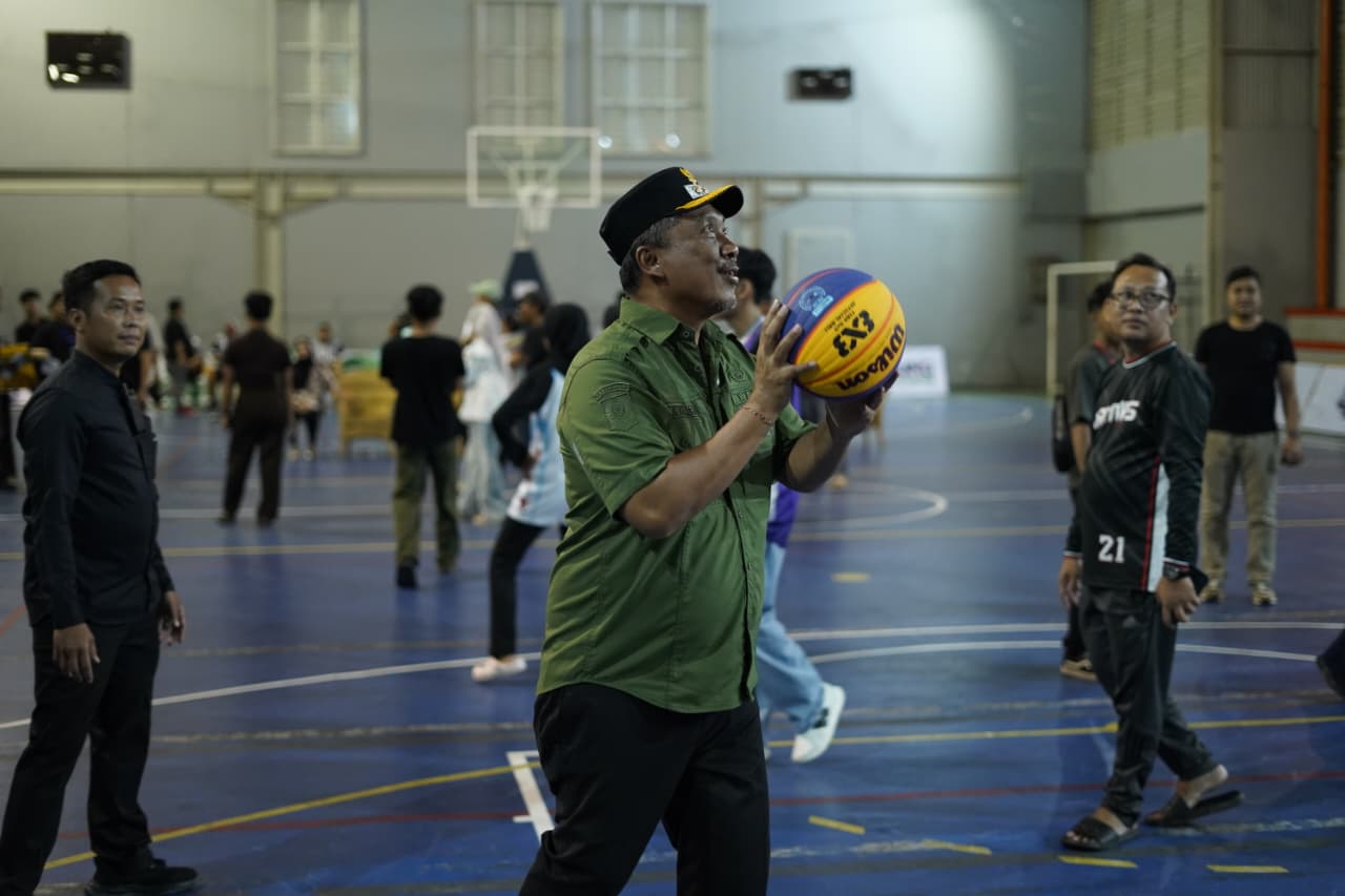 Plt. Bupati I Komang Koheri Secara Resmi Tutup 'Bupati Cup 3x3 Basketball Competition