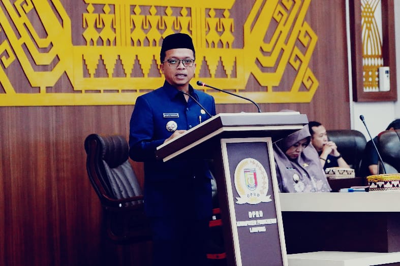 Bupati Pringsewu Sampaikan LKPJ Kepala Daerah 2024