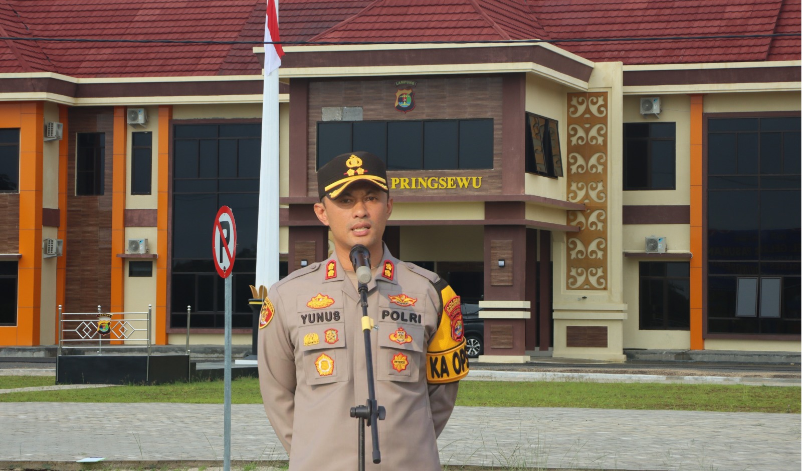 Polres Pringsewu Imbau Warga Rayakan Tahun Baru Tanpa Euforia Berlebihan