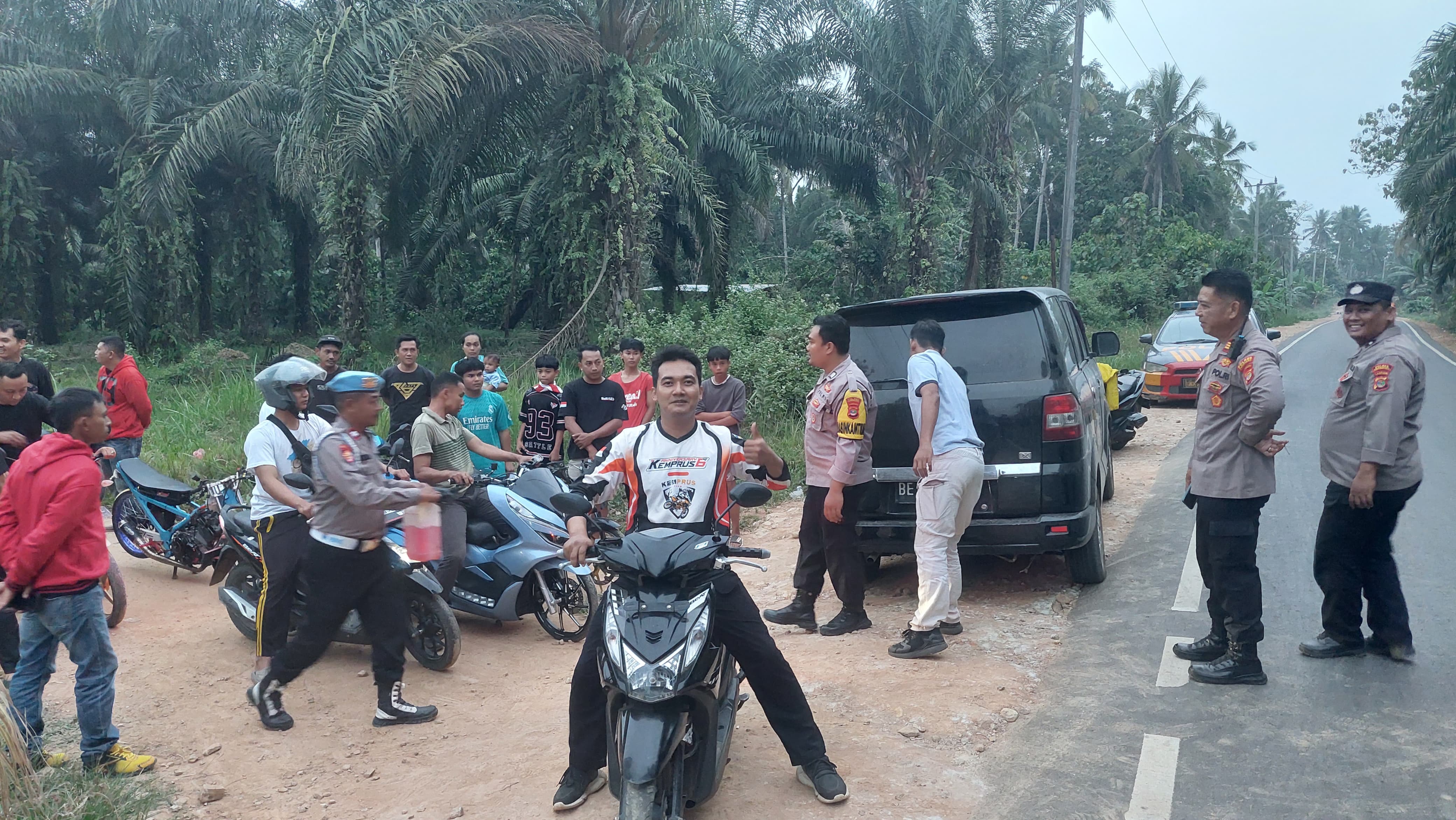 Balap Liar di Pringsewu Digerebek Polisi, 8 Motor Disita 