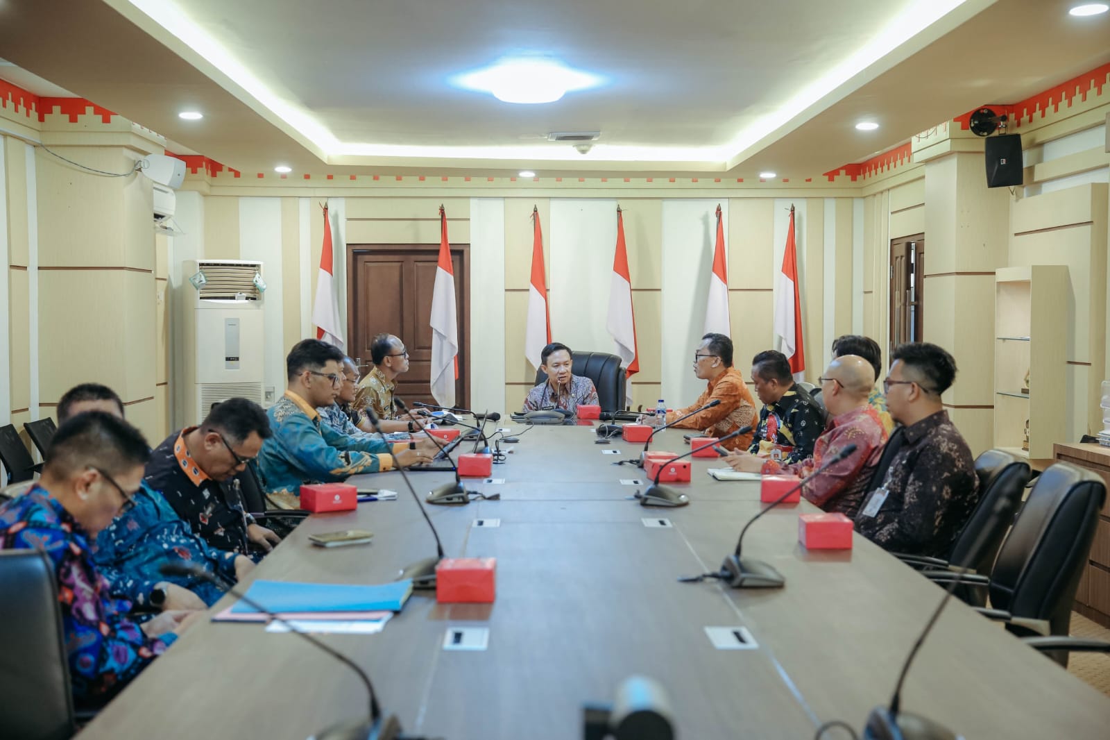 Sekdaprov Lampung Pimpin Rakor Pemanfaatan Data Terpadu Sosial Ekonomi Nasional  bersama BPS
