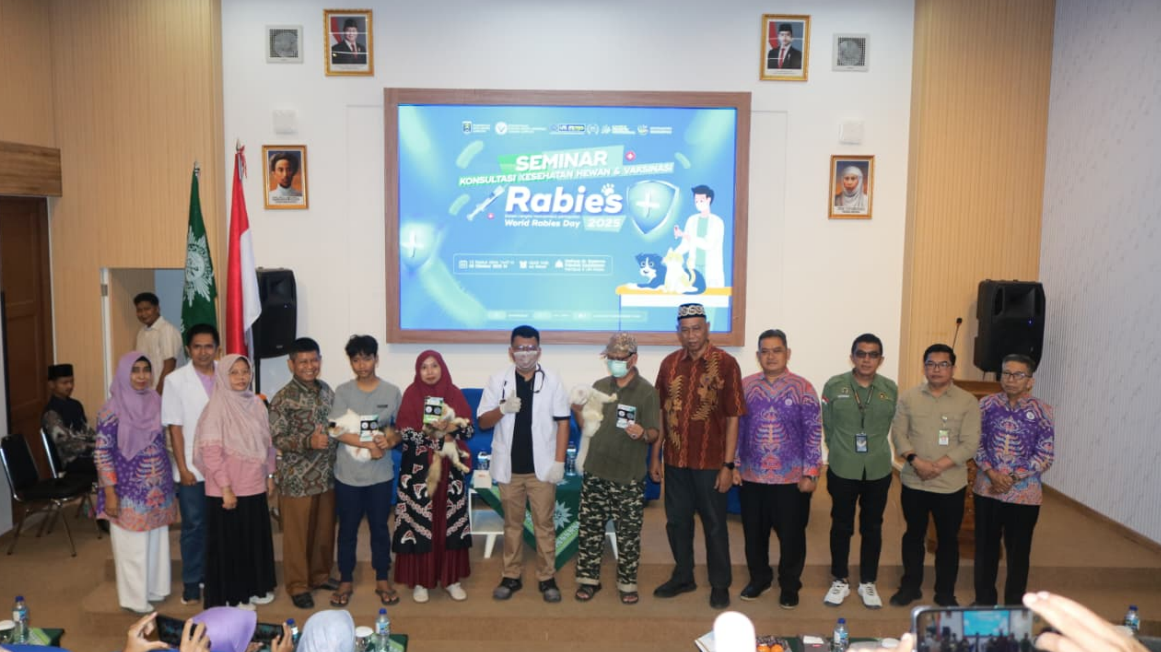Hari Rabies Sedunia: UM Metro, PDHI dan Pemkot Metro Perkuat Sinergi Pengendalian Rabies