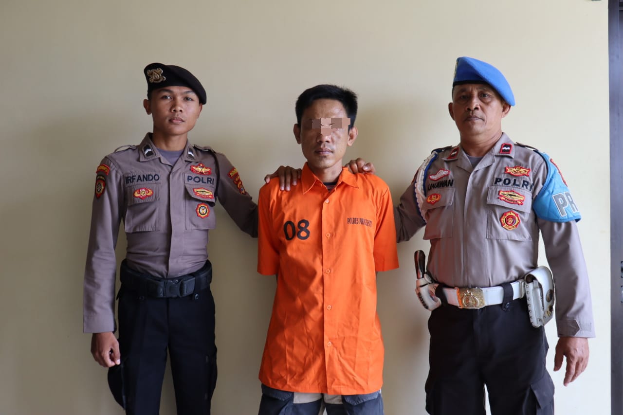 Terlibat Peredaran Sabu, Residivis Narkoba Ditangkap Polres Pringsewu