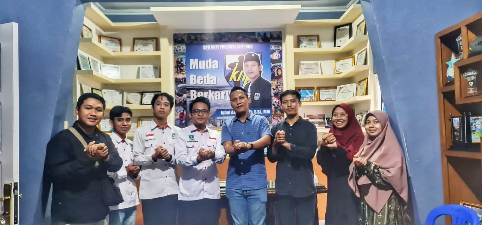 KAMMI Audiensi dengan KNPI Lampung, Bung Iqbal: Jiwa Sosial Pemuda Mulai Tergerus