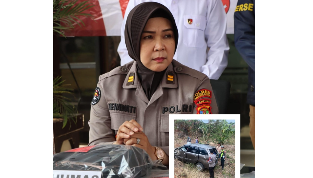 Pengemudi Avanza Terjun ke Rawa di Lampura, Ternyata Masuk DPO Narkoba