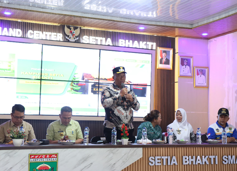 Wabup Lamteng, I Komang Koheri Beri Pembinaan Kampung Setia Bakti Jelang Perlombaan