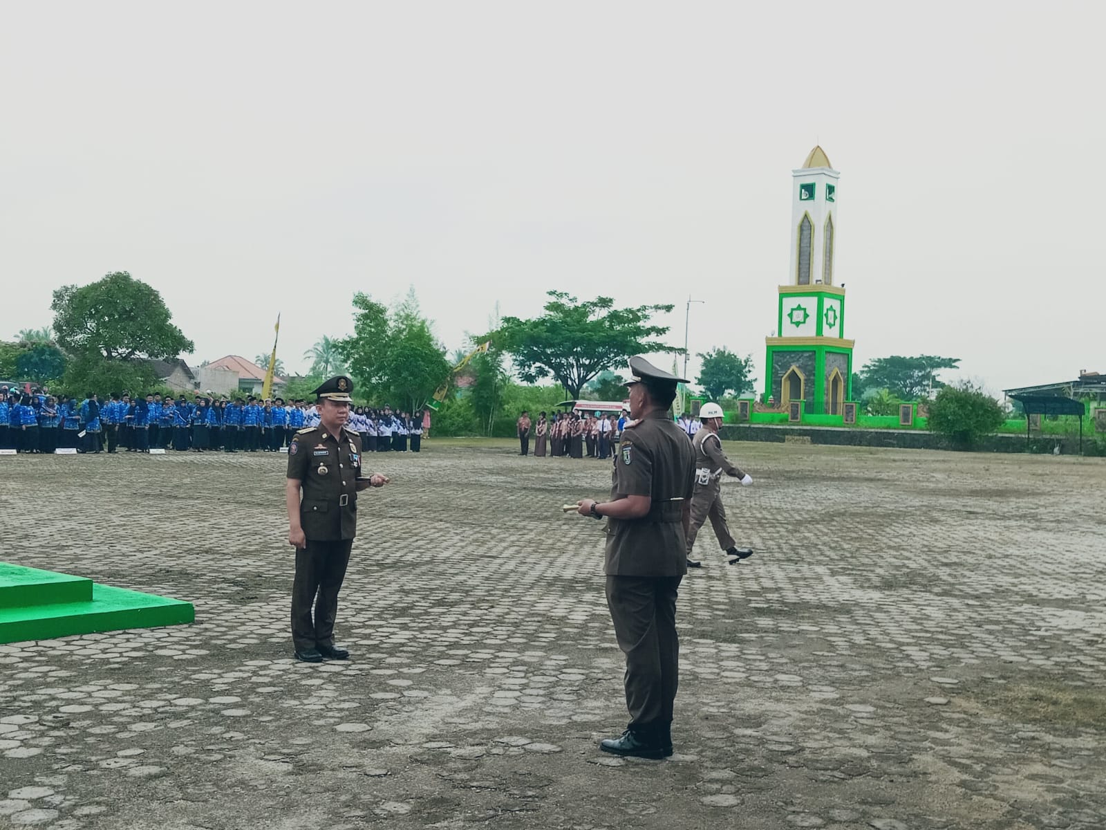 Pemkab Pringsewu Gelar Upacara Hardiknas, Otda, HUT Satpol PP dan Linmas