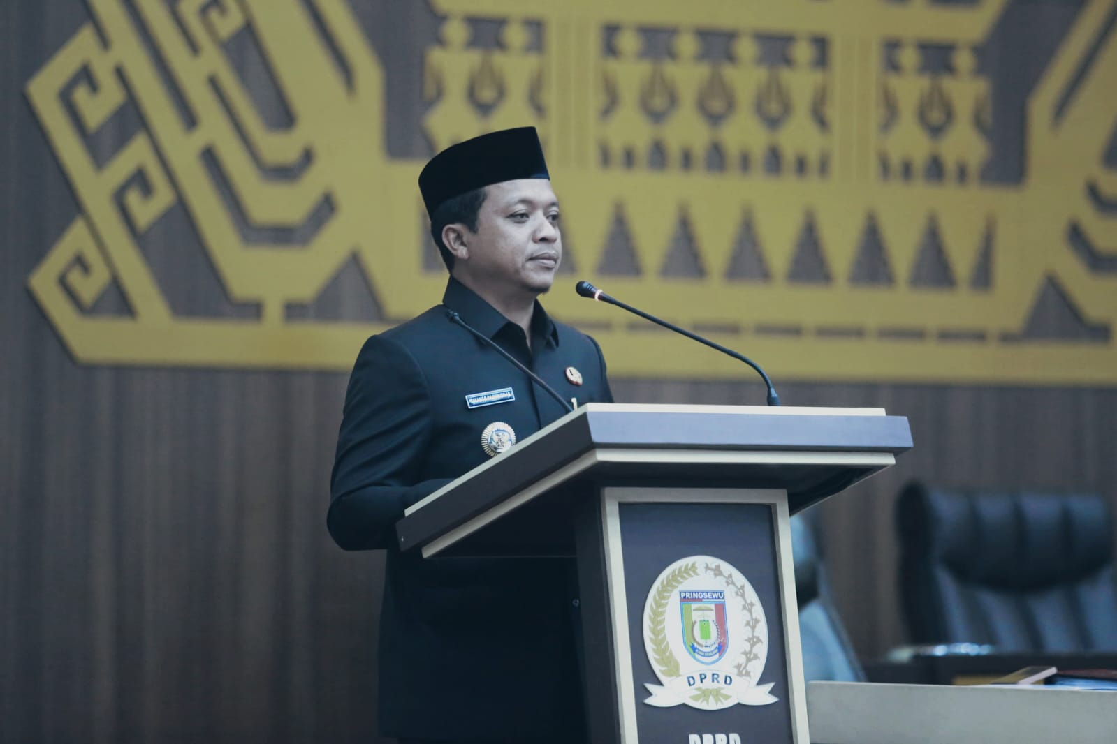 Rapat Paripurna DPRD, Bupati Pringsewu Sampaikan Rancangan KUA PPAS 2026