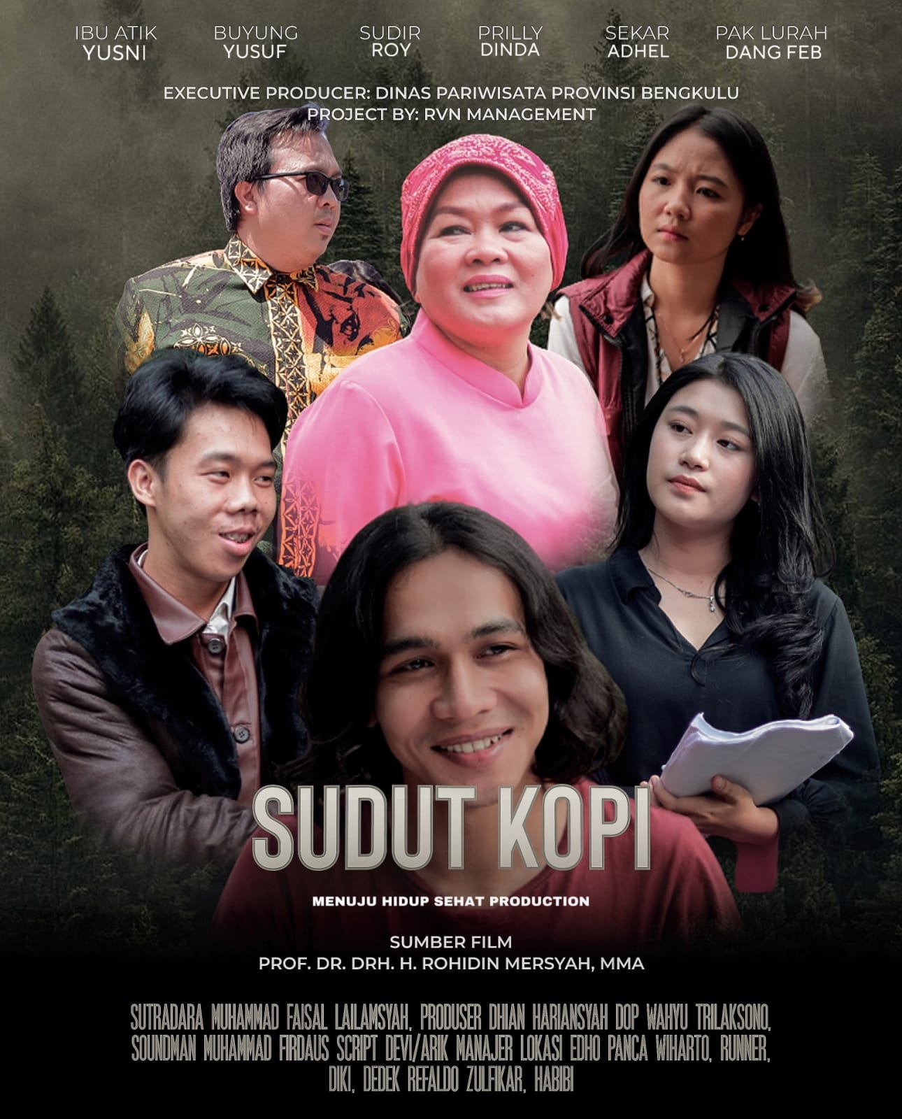 Amzah Yusuf Aktor Indonesia Berdarah Sumatra, Production Film “SUDUT KOPI”