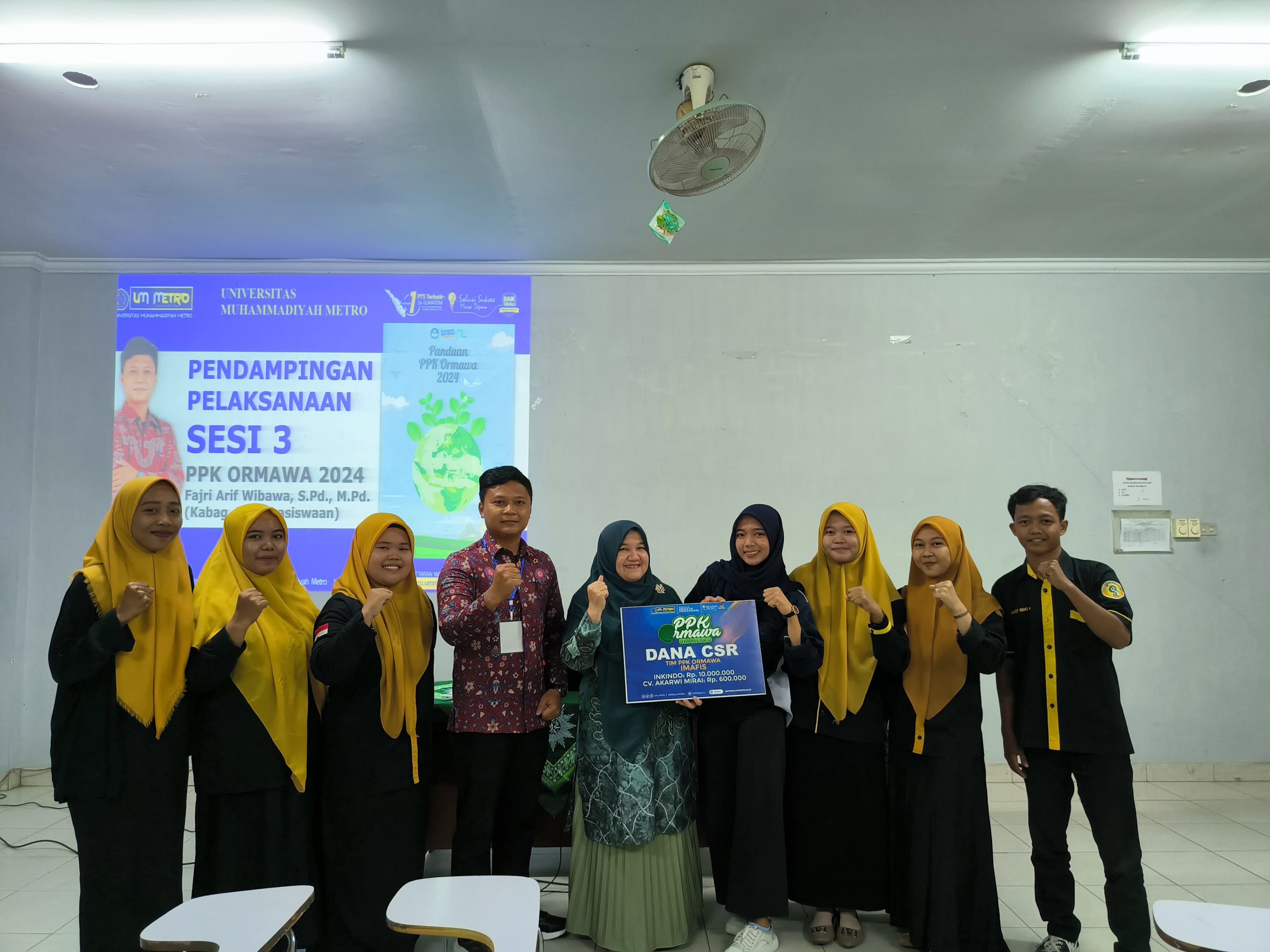 Selamat, PPK ORMAWA IMAFIS Terima Dana CSR untuk Pengembangan Sanggar Seni Gemati