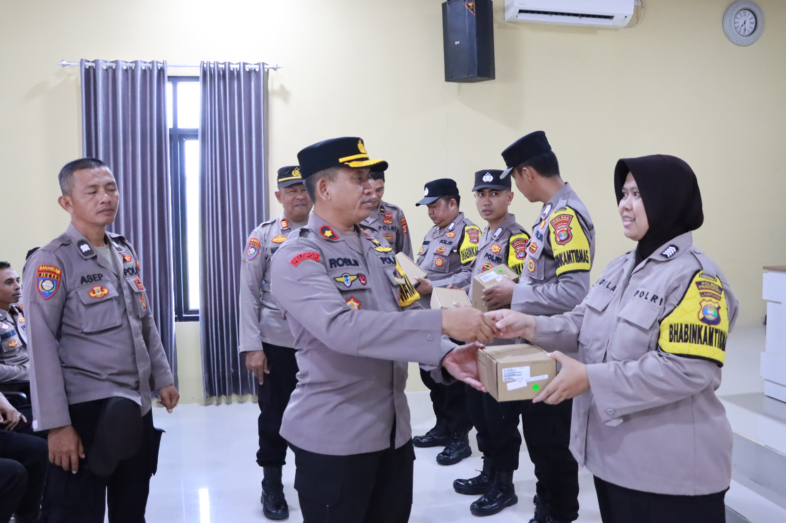 Anev Kinerja Bhabinkamtibmas, Kompol Robi Wicaksono Dorong Penyempurnaan Harkamtibmas