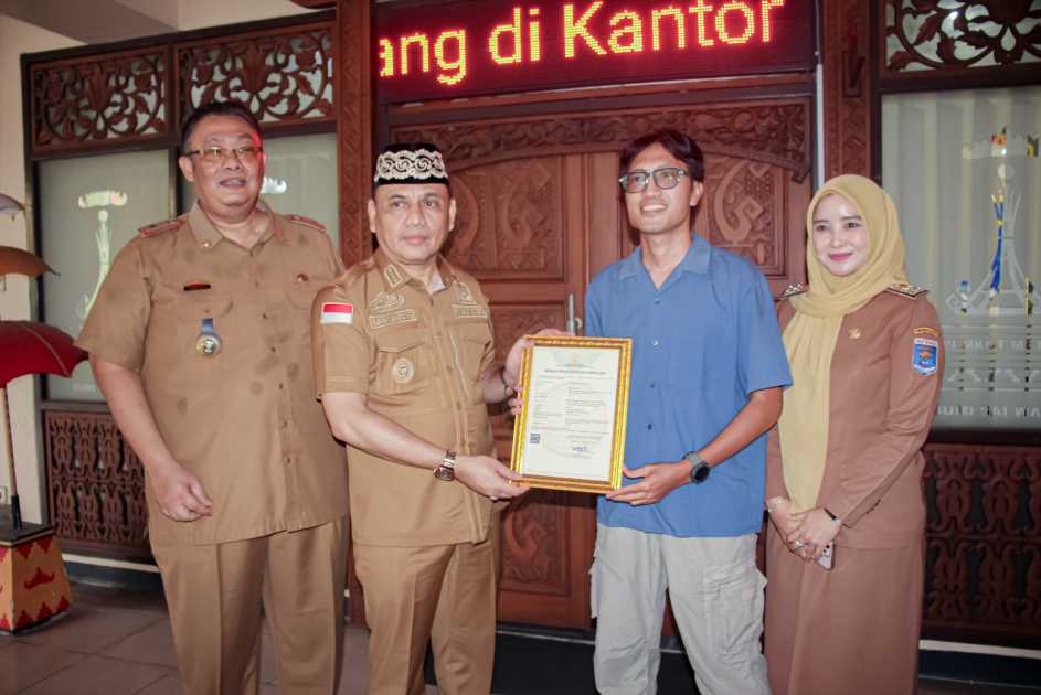 Lindungi Karya dan Inovasi Seni, Walikota Metro Dorong Perlindungan HKI ke Pelaku Ekraf