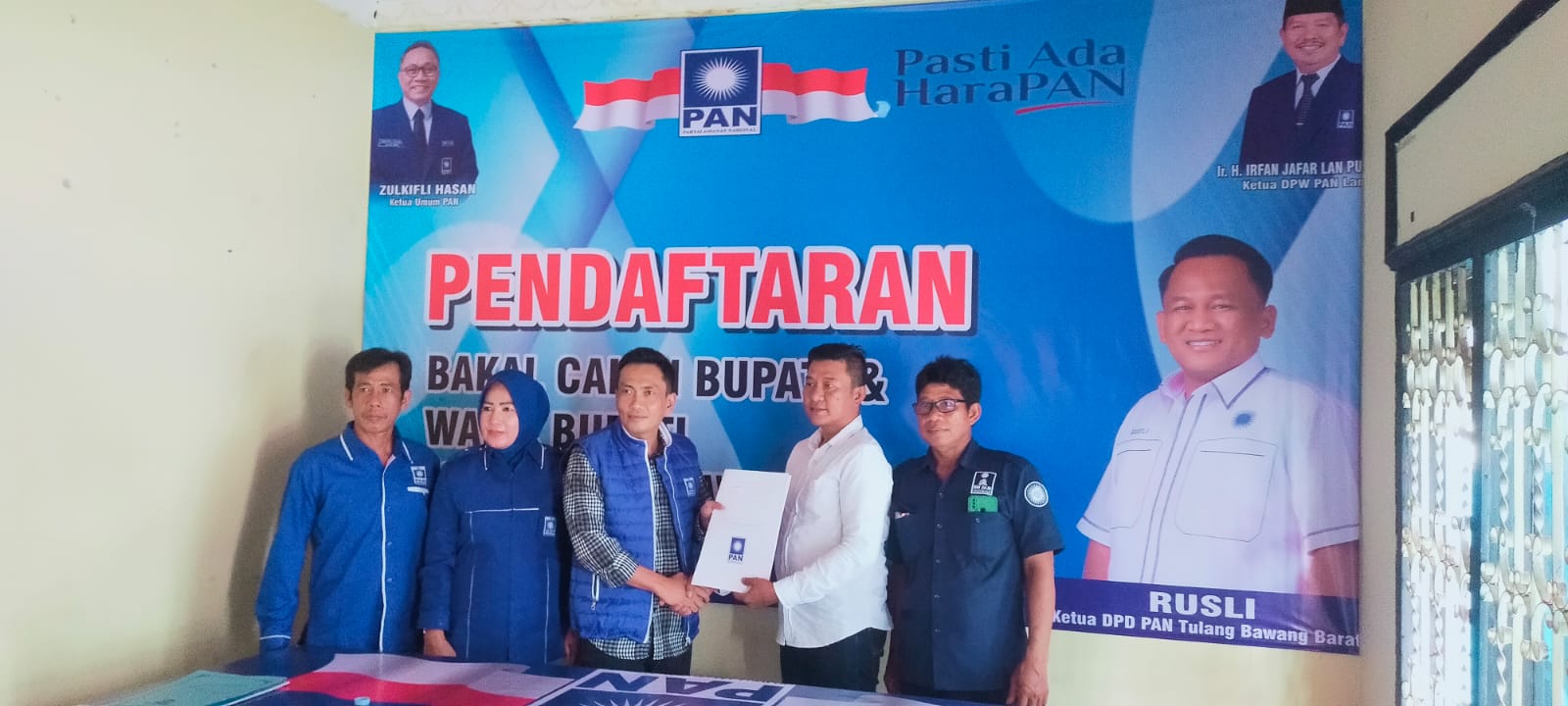 Maju Sebagai Cabup Novriwan Jaya Borong Sembilan Partai