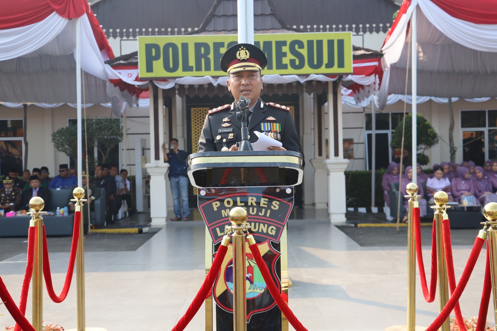 Polres Mesuji Gelar Upacara Puncak Hari Bhayangkara ke-80 Tahun 2026