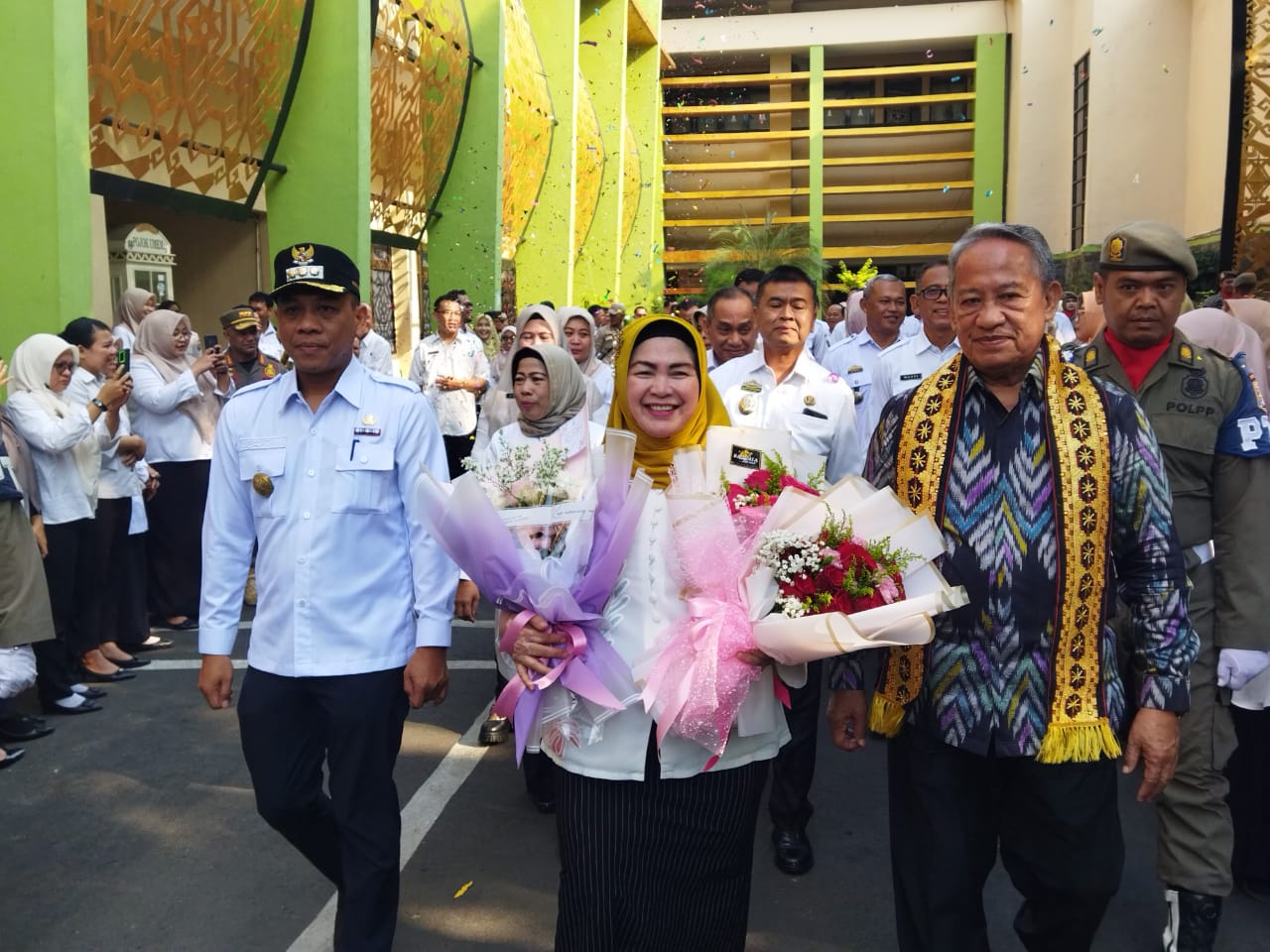 Masuki Purna Bhakti, Pjs Walikota Metro Lepas Kepala Dinas Koperasi 