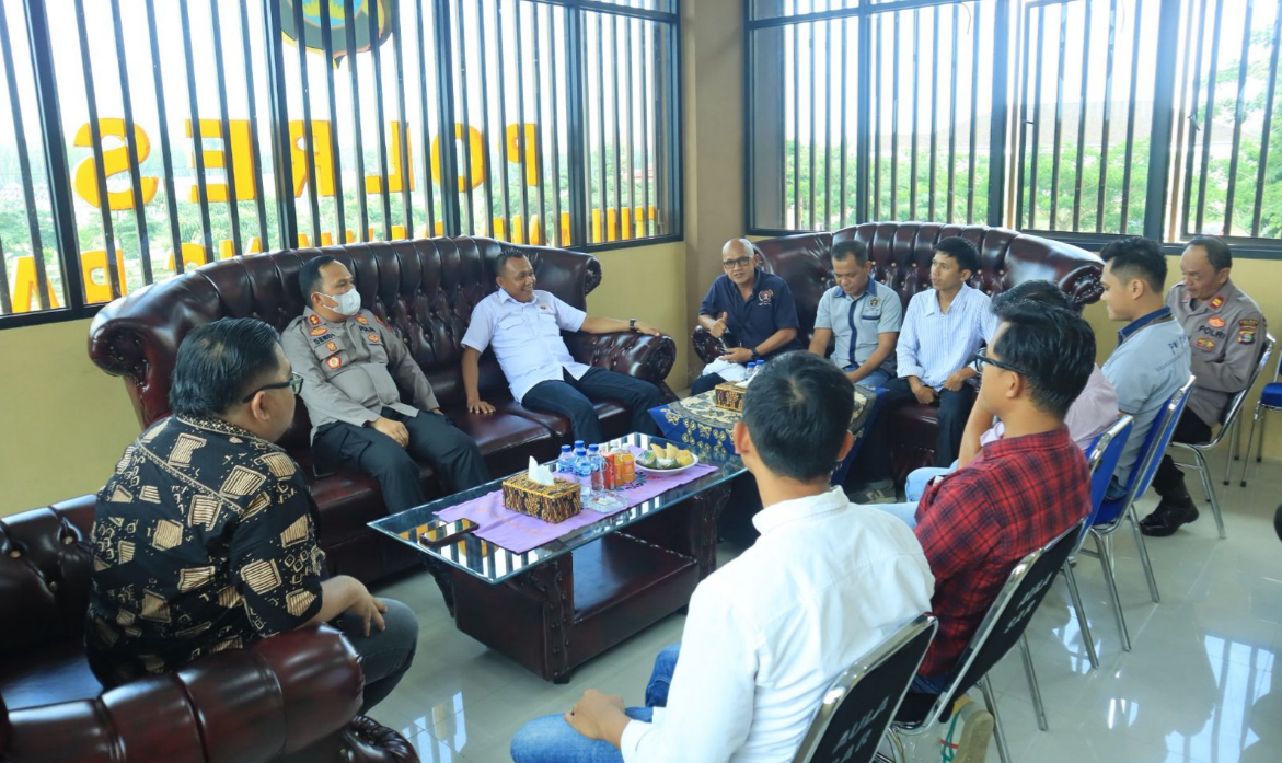 Audiensi ke Polres, PWI Tubaba Perkuat Sinergi dan Bahas Agenda Konferkab VI