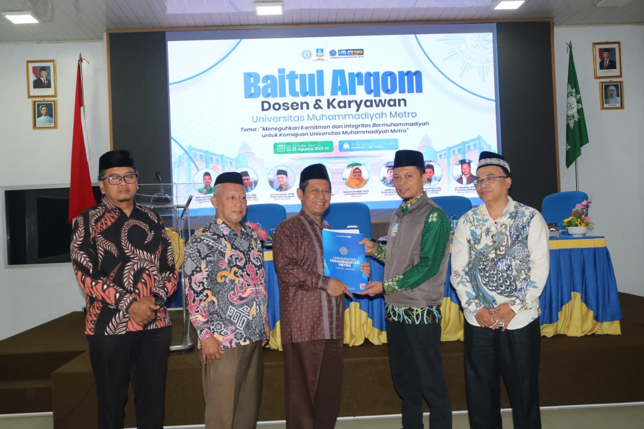 UM Metro Gelar Baitul Arqom Dosen dan Karyawan: Teguhkan Komitmen Bermuhammadiyah