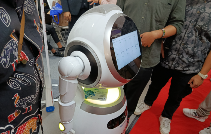 Robot dan Digital Human AI Ramaikan Jogja Coffee Week 2026, Kopi Masuk Era Teknologi