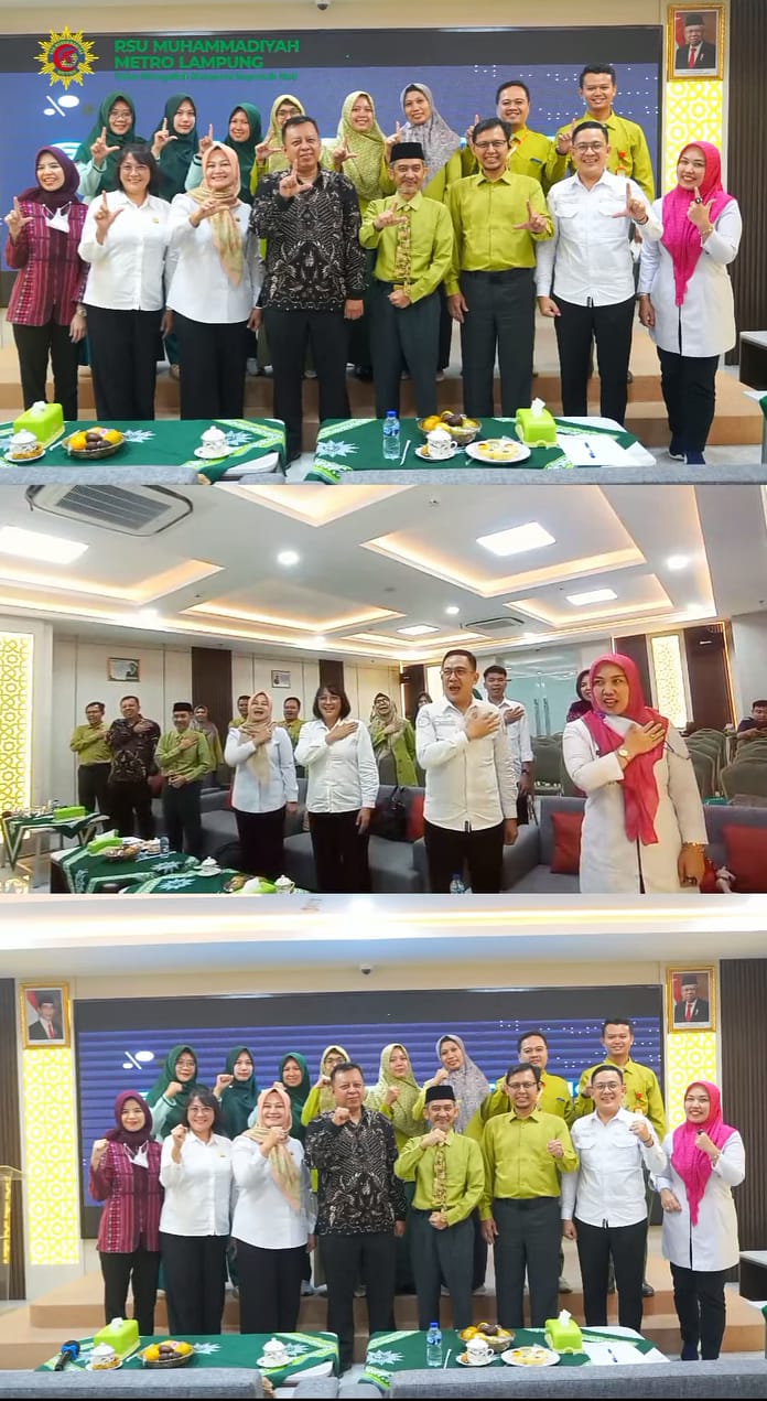 Kunjungan Dinkes Provinsi dan Kota Terkait Implementasi KRIS dan Ponek di RSU Muhammadiyah Metro