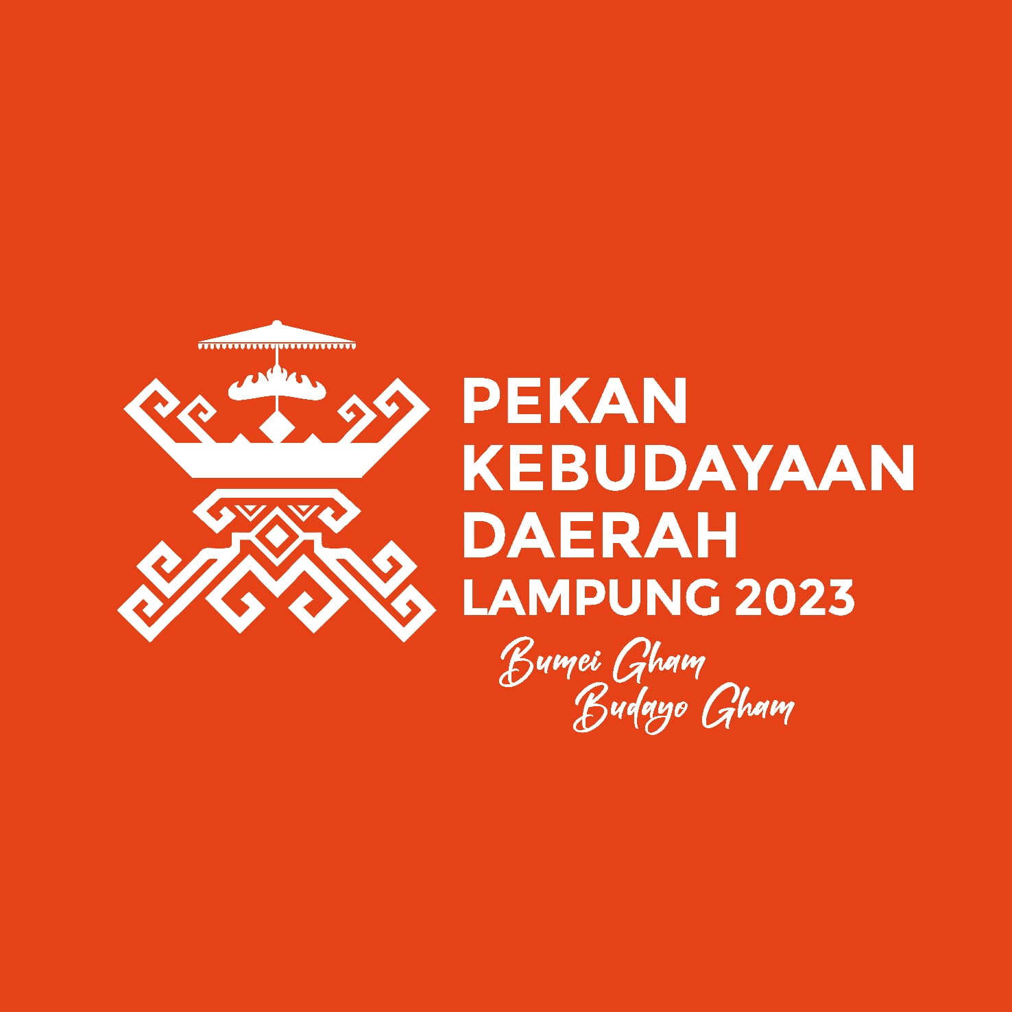 Pekan Kebudayaan Daerah Lampung 2023 Mengusung Tema Bumi Gham, Budayo Gham
