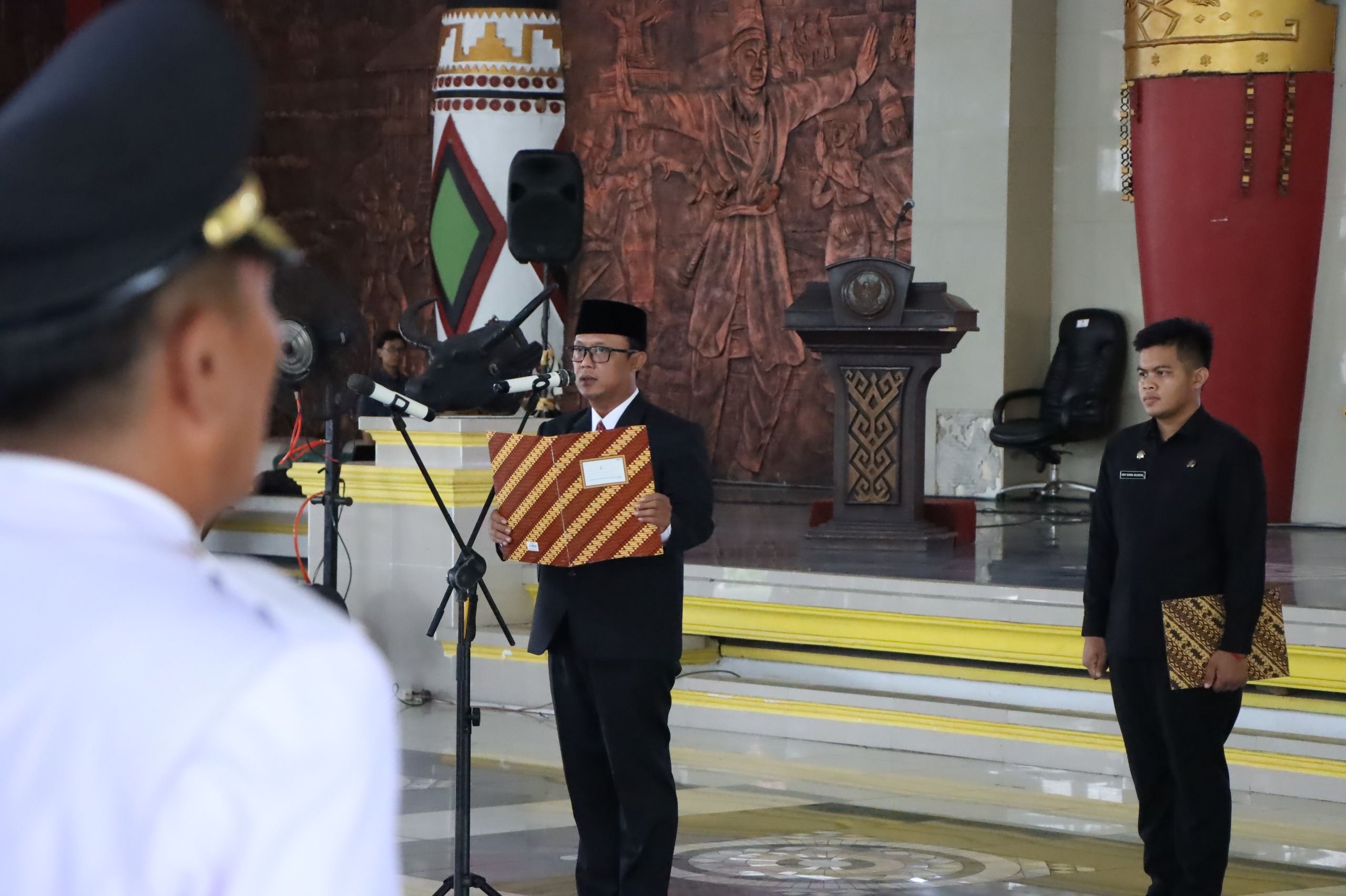Bupati Lamteng Lantik 77 Pejabat, Termasuk Inspektur, Berikut Daftarnya