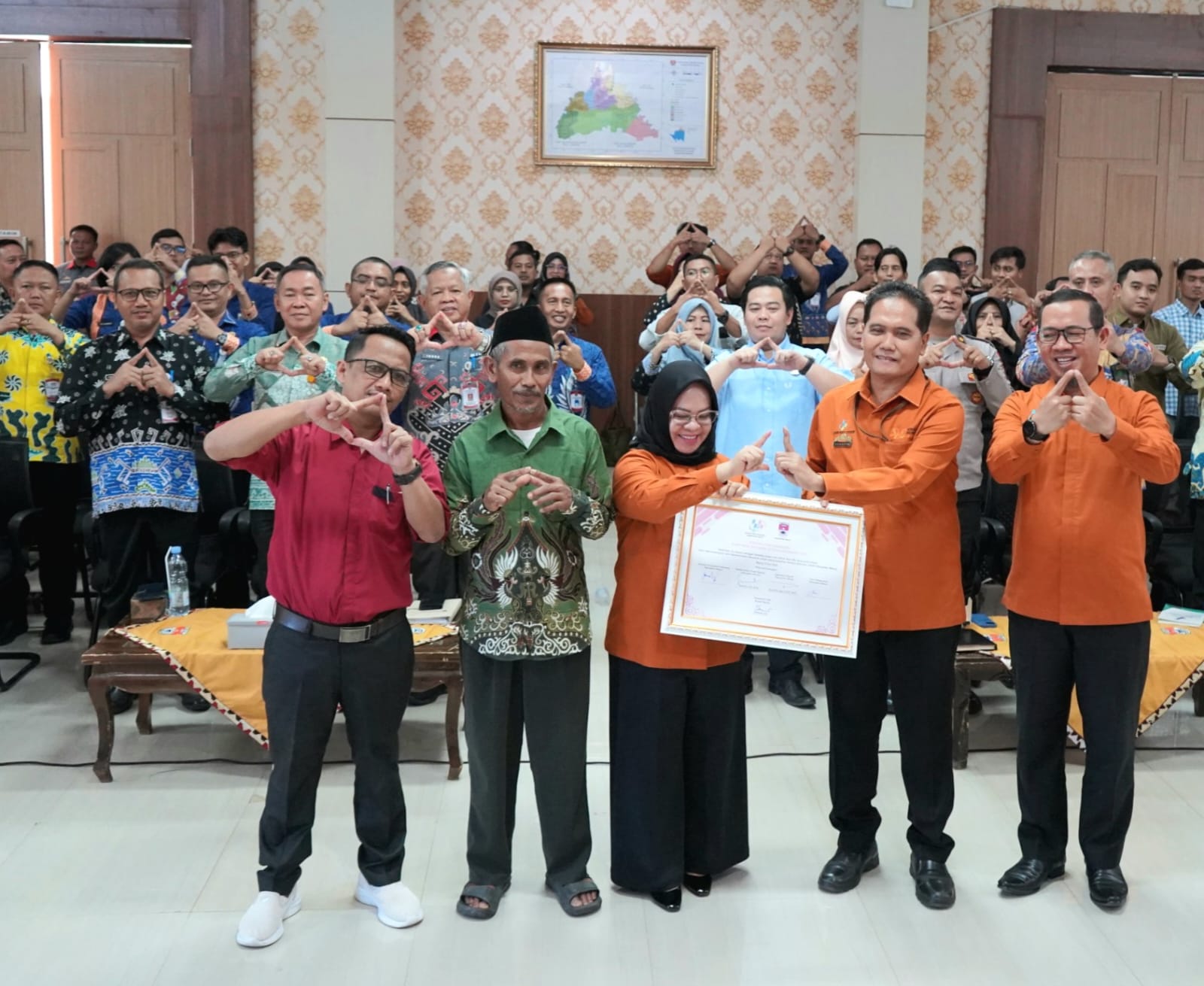 Pencanangan Sensus Ekonomi 2026 di Mesuji, BPS Ajak Pemda dan Pelaku Usaha Berperan Aktif
