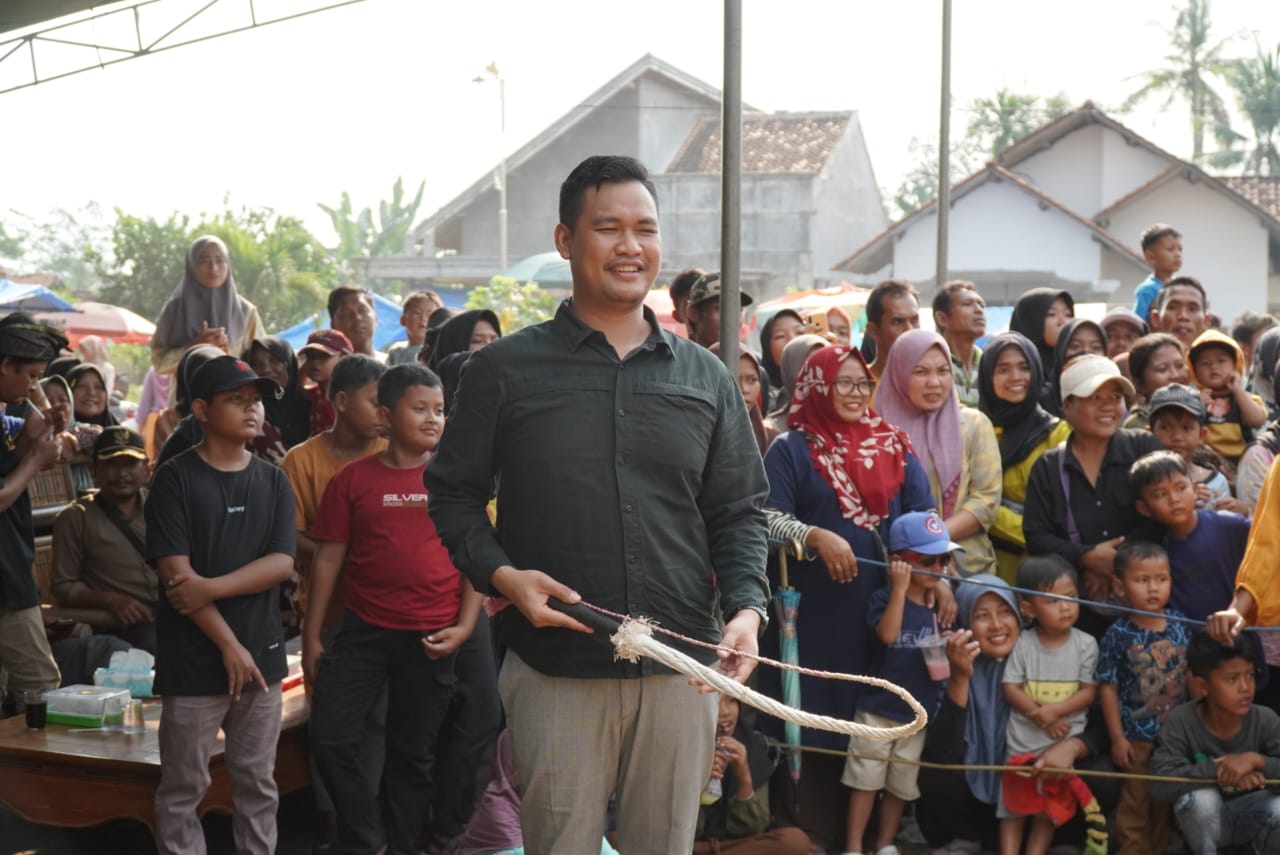 Cabup Tubaba Surya Jaya Rades (SJR) Dukung Kesenian Kuda Lumping