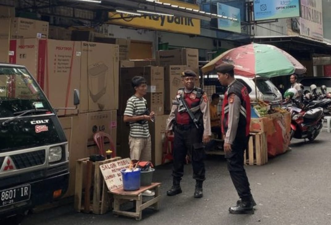 Jaga Keamanan Jelang Pemilu 2024, Polisi Turun Pantau Aktifitas Warga