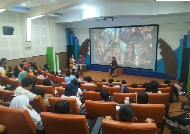 Storytelling Rumaket Bercerita, Anggota DPD RI Yashinta Tanamkan Semangat Srikandi kepada Anak